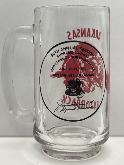 History, hops, and Husker pride come together in this one-of-a-kind Nebraska Razorbacks Vintage Beer Mug! It's the perfect #cupofmood and collector’s dream!