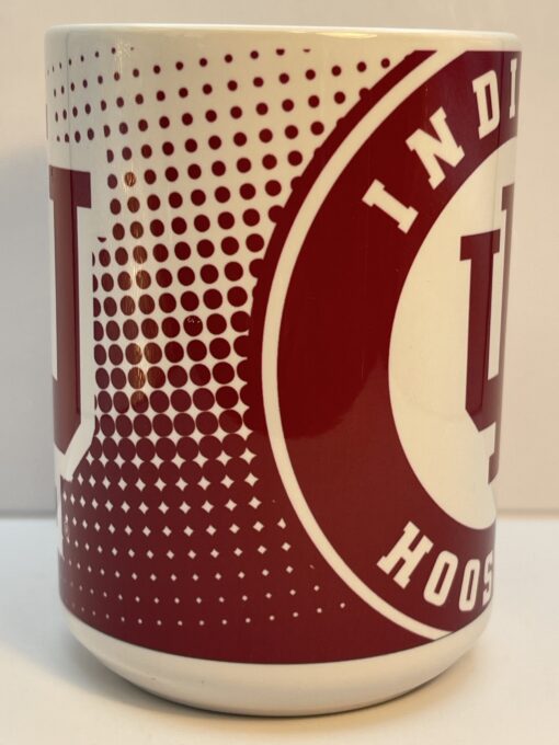 Start your mornings the Hoosier way with the Indiana Hoosiers Ceramic Coffee Mug! It's the perfect #cupofmood of school spirit and caffeine delivery system.
