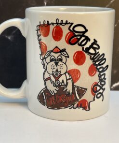 Sip in style with our Georgia Bulldogs Mascot Go Bulldogs Mug! It's the perfect #cupofmood because it’s always a great day to be a Dawg!