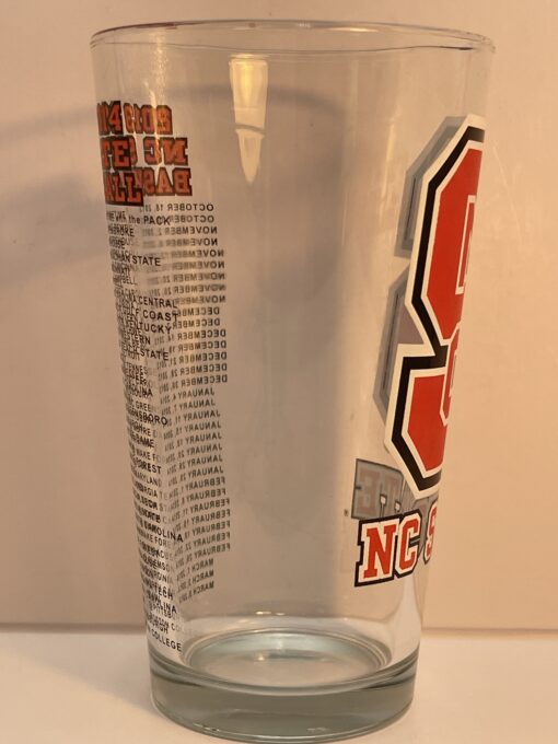 Raise a toast to Wolfpack pride with the NC State Wolfpack Basketball Pint Glass. It's the perfect collectible #cupofmood for any fans of NC State hoops!