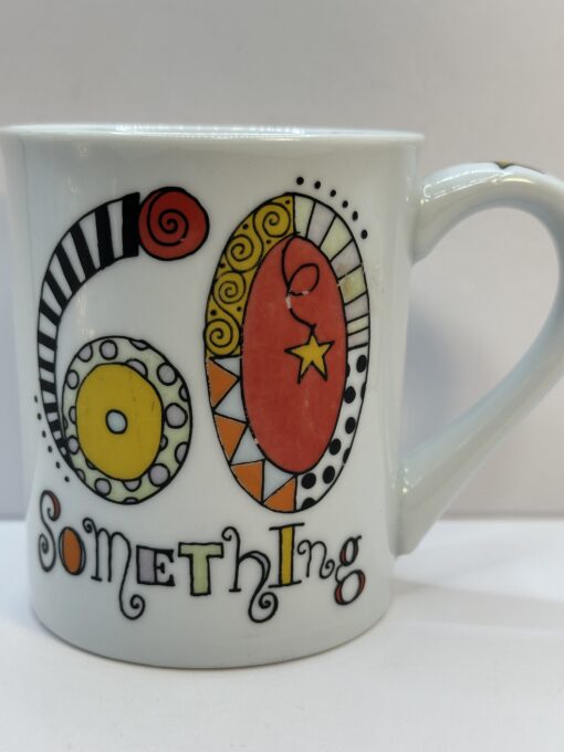 The Sensational 60 Something Birthday Mug is the perfect #cupofmood and the perfect 60th birthday gift. One that says “You’re sensational… at 60 something!”