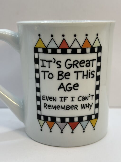 The Sensational 60 Something Birthday Mug is the perfect #cupofmood and the perfect 60th birthday gift. One that says “You’re sensational… at 60 something!”