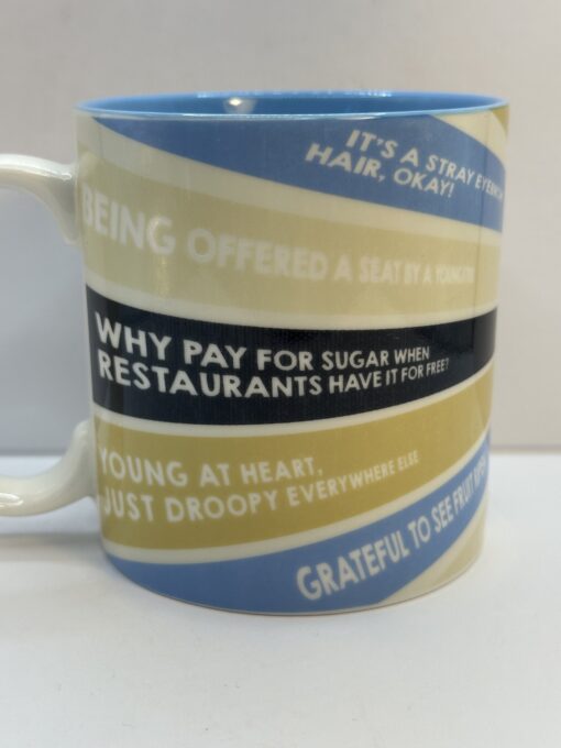What better way to celebrate this milestone than with the 70 Happens Funny Birthday Mug! It's the perfect #cupofmood because turning 70 is no small feat.