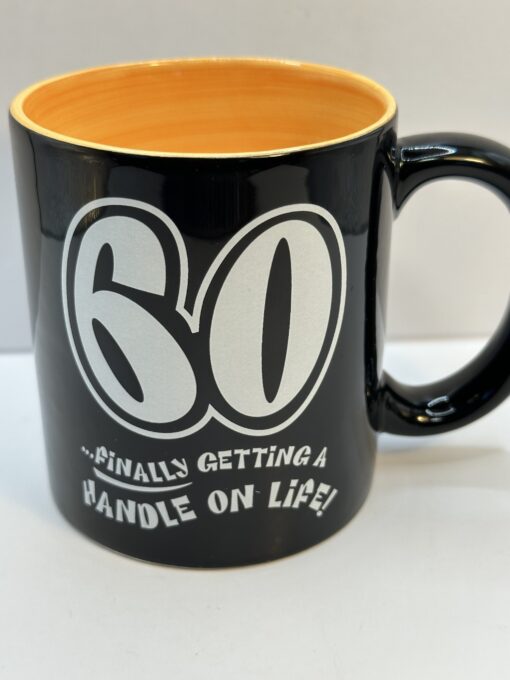 Introducing the 60 Finally Getting A Handle On Life Birthday Mug. It's the perfect #cupofmood to make the birthday extra memorable and hilariously honest.