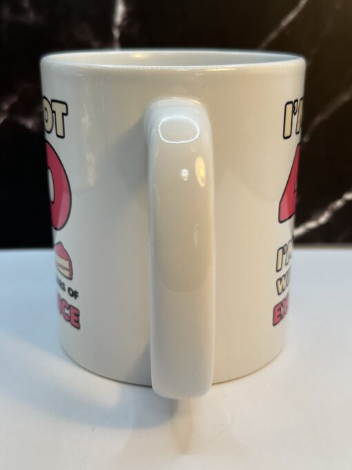 Celebrate their milestone birthday with humor and confidence with the Not 40 25 With Experience Mug. It's the perfect #cupofmood and ultimate gift.