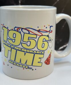 Introducing the 1956 Birth Year Mug. It's the perfect #cupofmood and ultimate gift to commemorate the year 1956 with humor and style.