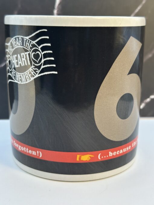 Introducing the 60 Year Heart Remembers Mug. It's the perfect #cupofmood to make their sixtieth birthday extra memorable and hilariously honest.