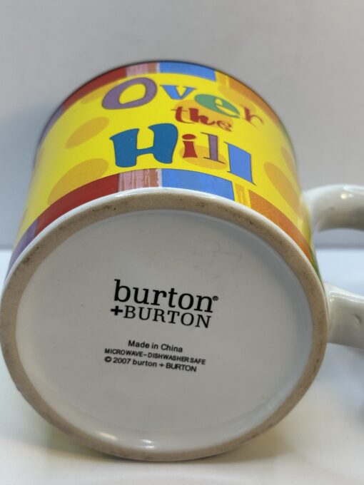 Say hello to the Over the Hill Retirement Coffee Mug. It's the perfect #cupofmood for anyone who’s aged like fine wine... with a side of sarcasm.