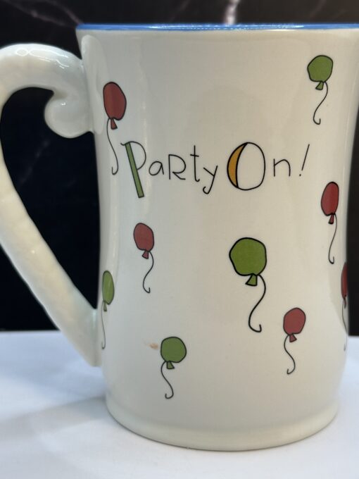 Get ready to laugh, sip, and celebrate with the Party On Birthday Mug for Women.  It's the perfect #cupofmood the ultimate birthday gift!