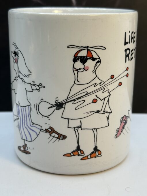 Say hello to the next chapter—with the Life Begins at Retirement Funny Mug. It's the perfect #cupofmood served with laughter and leisure. 
