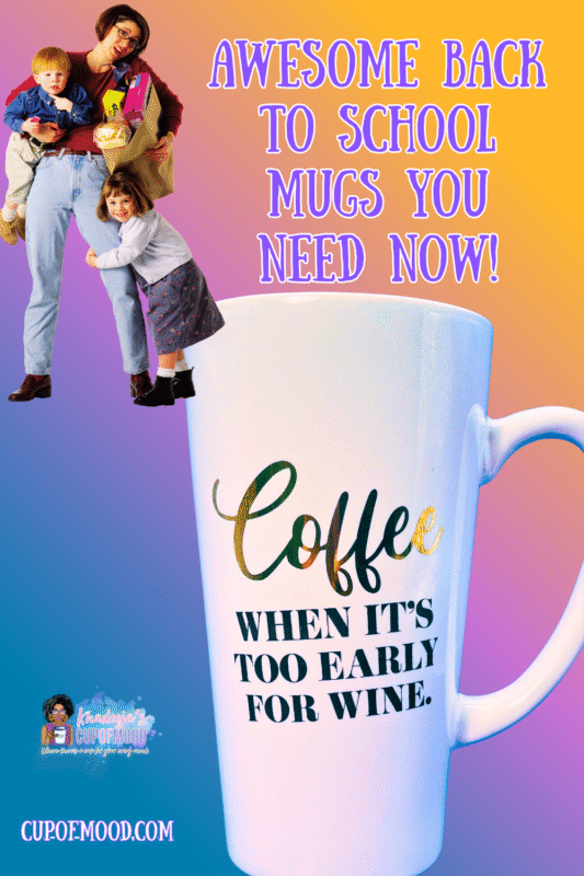 Coffee Too Early Wine Mug