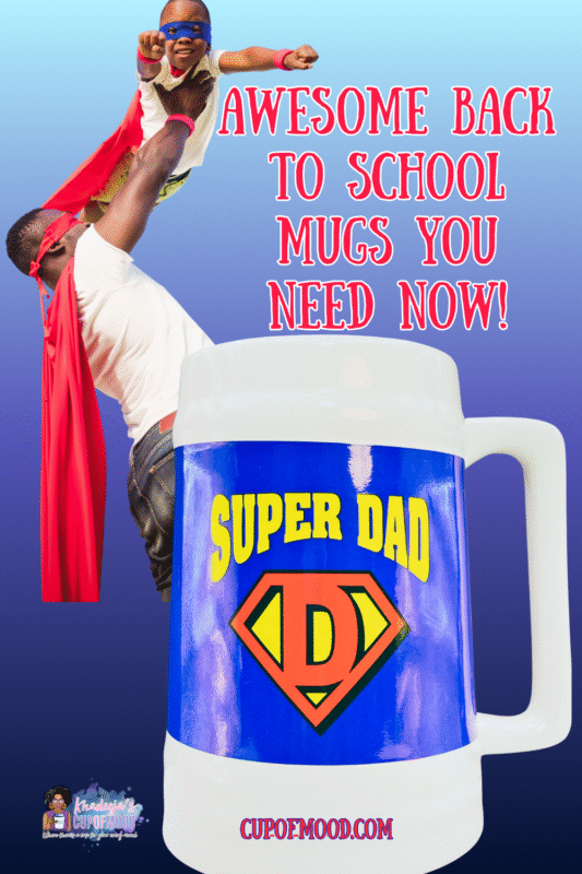 Super Dad Beer Mug