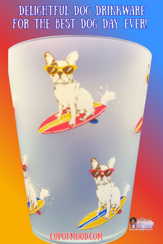 Make a splash with the Surfing French Bulldog Tumbler. It’s the perfect #cupofmood and an exquisite addition to the Pug Mug Collection.