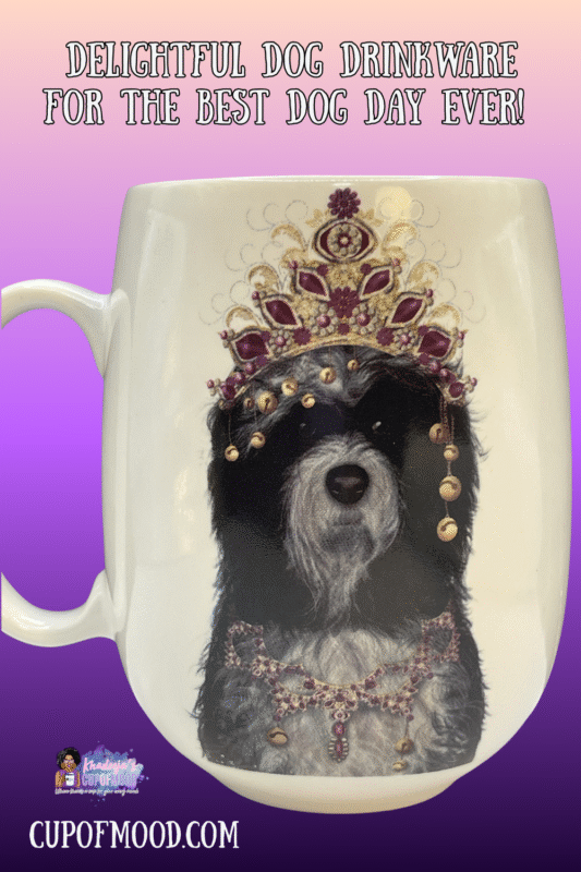 Let your love for dogs reign supreme with the Tibetan Terrier Jumbo Mug. It’s the perfect #cupofmood to this regal pup brighten your day!