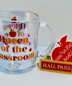 Queen Of The Classroom Mug Set