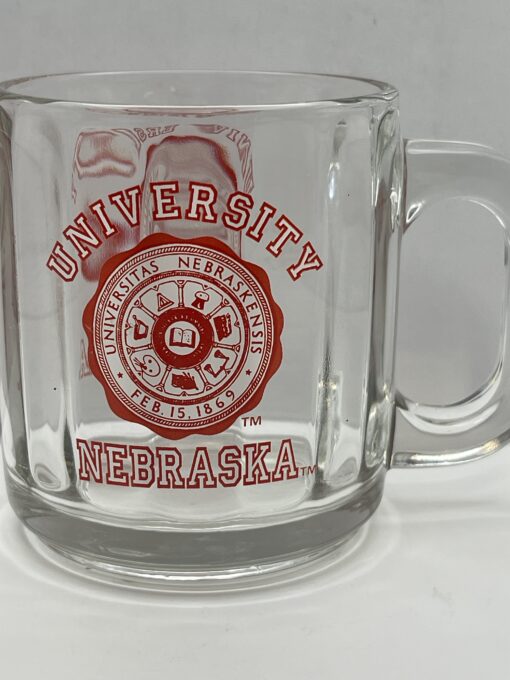 Raise your glass to timeless Husker pride with the Vintage University of Nebraska Glass Mug! It's the perfect #cupofmood and a classic collectible. 