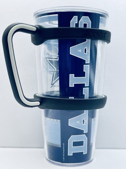 24-ounce Dallas Cowboys tumbler with team design