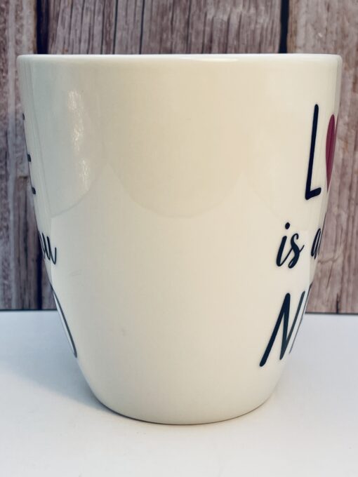 14oz Pflatzgraff Love Is All You Need coffee cup