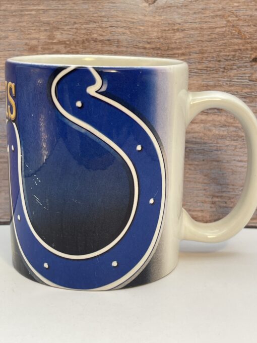Indianapolis Colts skyline ceramic coffee mug