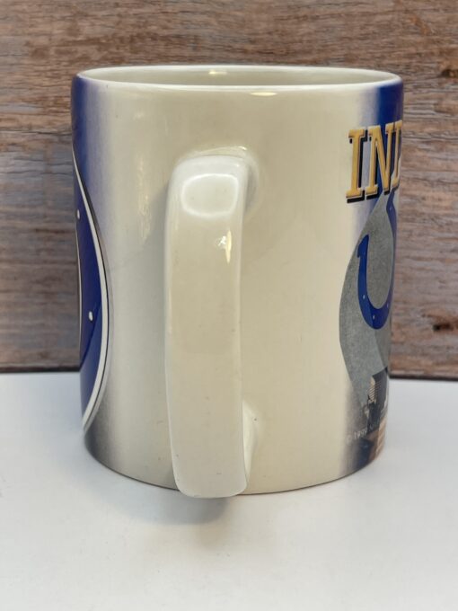 Colts fan collectible skyline coffee cup