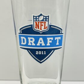 Official NFL collectible beer glass