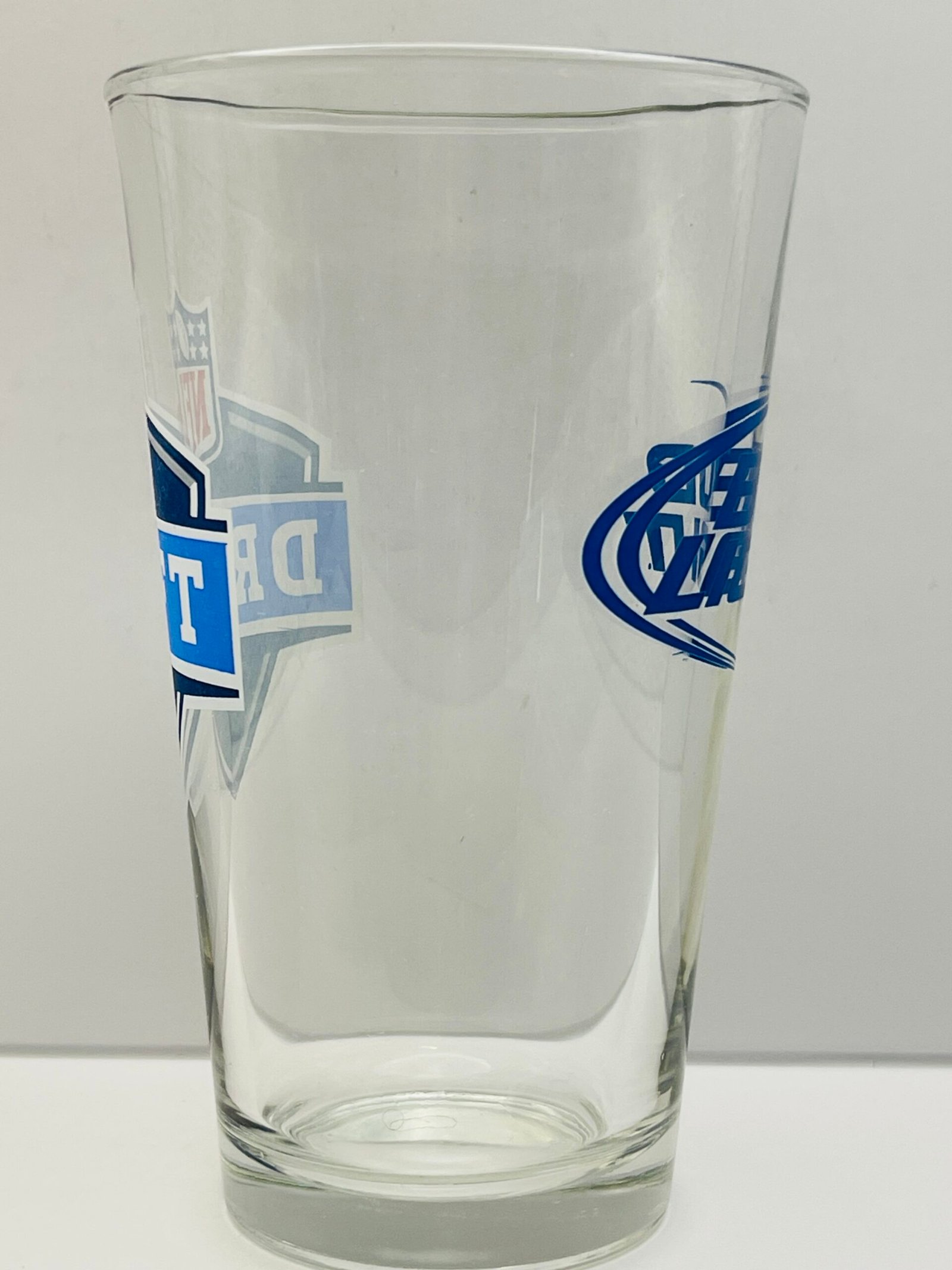 Bud Light NFL Draft souvenir glass