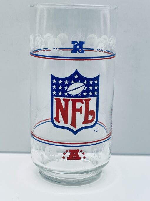 NFL shield collectible glass