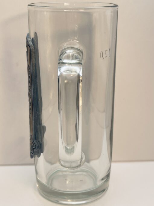Clear Saints team beer mug