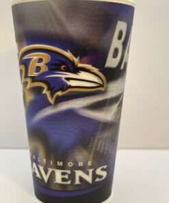 Officially licensed Ravens fan cup