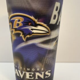 Officially licensed Ravens fan cup