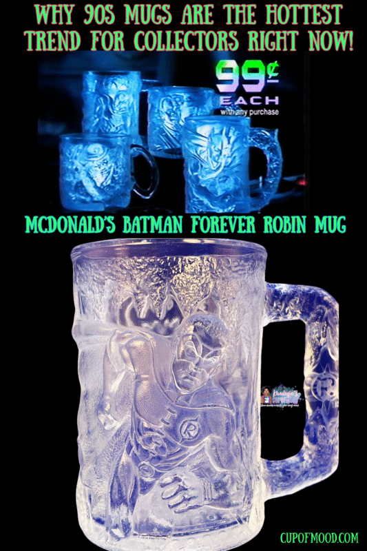 Batman Forever McDonald’s 1995 collector glass