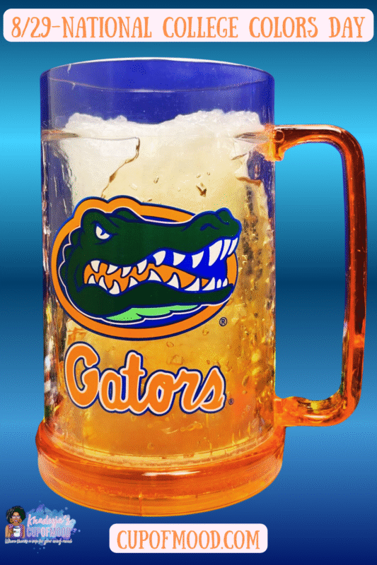 This Florida Gators Freezer Mug is the ultimate game day companion #cupofmood. Sip in style while you cheer on the University of Florida.
