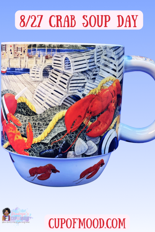 Dive into the world of coastal charm with our Crustacean Coffee Cup by Cape Shore.  It’s an artful masterpiece that’s the perfect #cupofmood to bring the spirit of the sea to your morning brew!