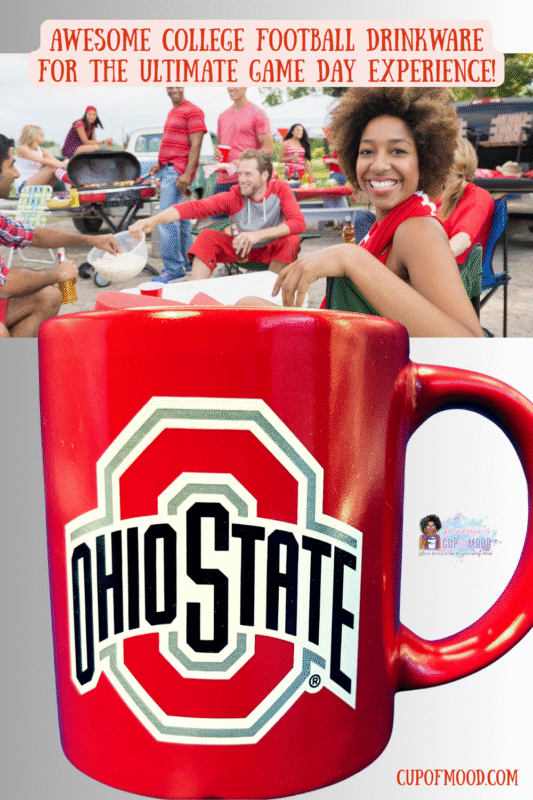 This 10-ounce white ceramic coffee cup is a must-have for any die-hard Ohio State fan.