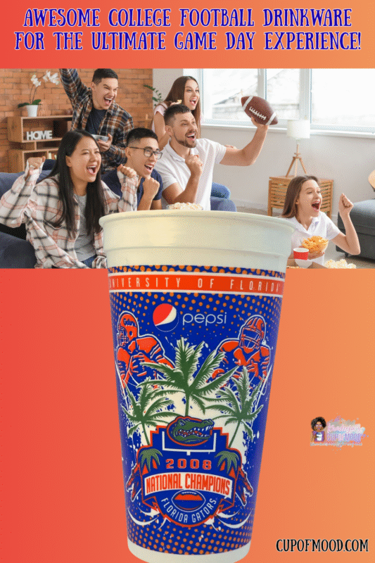 This 2008 Florida Gators Cup is a souvenir stadium cup from the 2008 Football National Championship. It’s the perfect #cupofmood for Florida Gators Fans.