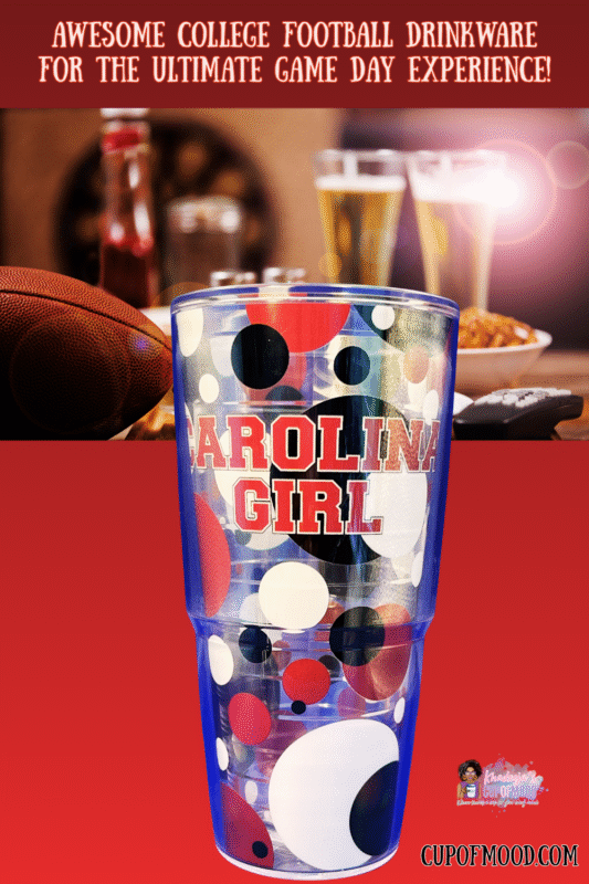 Celebrate your southern charm and school spirit with the Carolina Gamecock Girl Tervis Tumbler! It’s the perfect #cupofmood to represent your school.