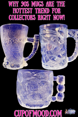 Cartoon-style vintage glasses from McDonald’s