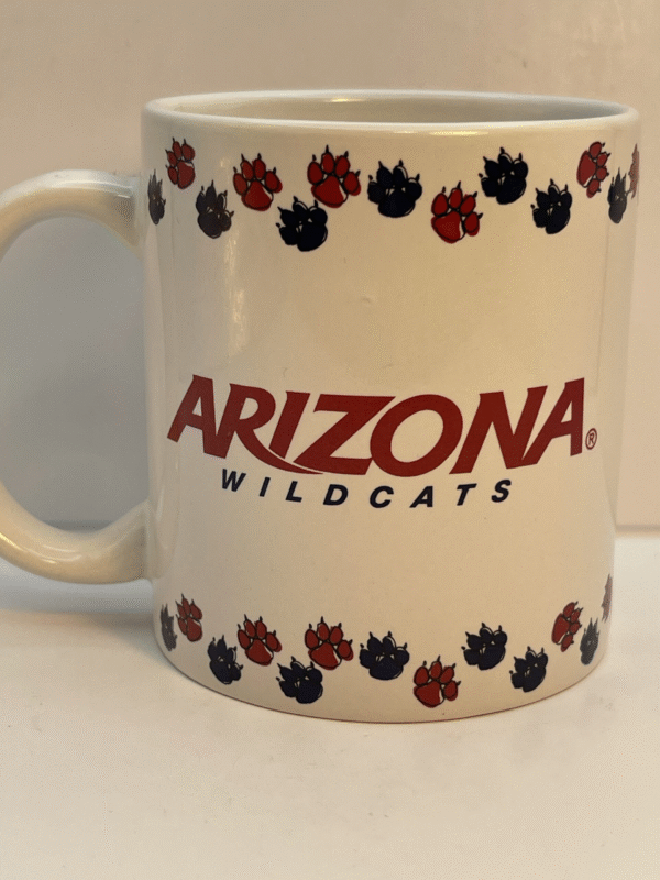 Get your paws on this adorable Arizona Wildcats Paw Print Coffee Mug! It’s the perfect #cupofmood to show off your Wildcat pride with every sip!