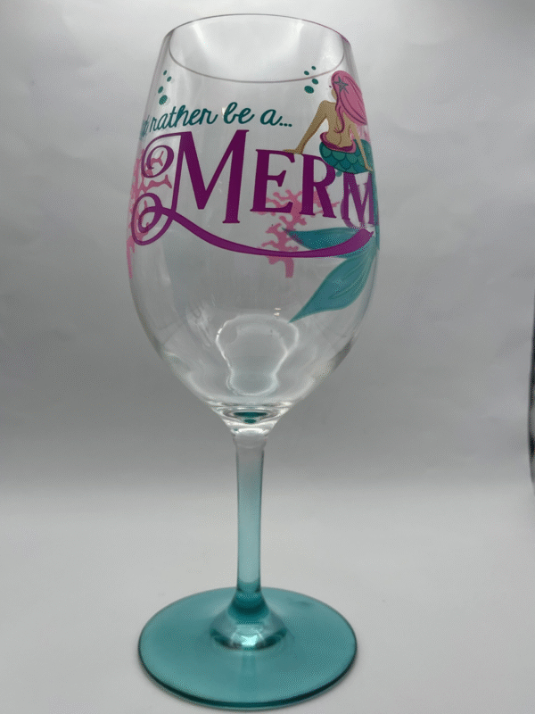 Sip, swirl, and let your inner mermaid shine with our enchanting Be A Mermaid Wine Glass. It’s the perfect #cupofmood a sea-inspired masterpiece.