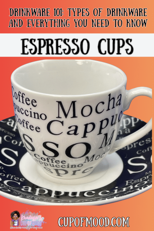 Espresso cups are usually 2–3 ounces, designed to keep your coffee hot while you savor the intense flavor. 
