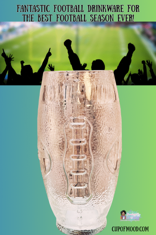 Fantastic Football Drinkware - 3D Coors Light Football Pint Glass perfect for dads and beer fans.