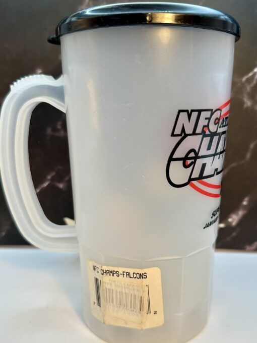 Vintage NFL Falcons acrylic drinking cup