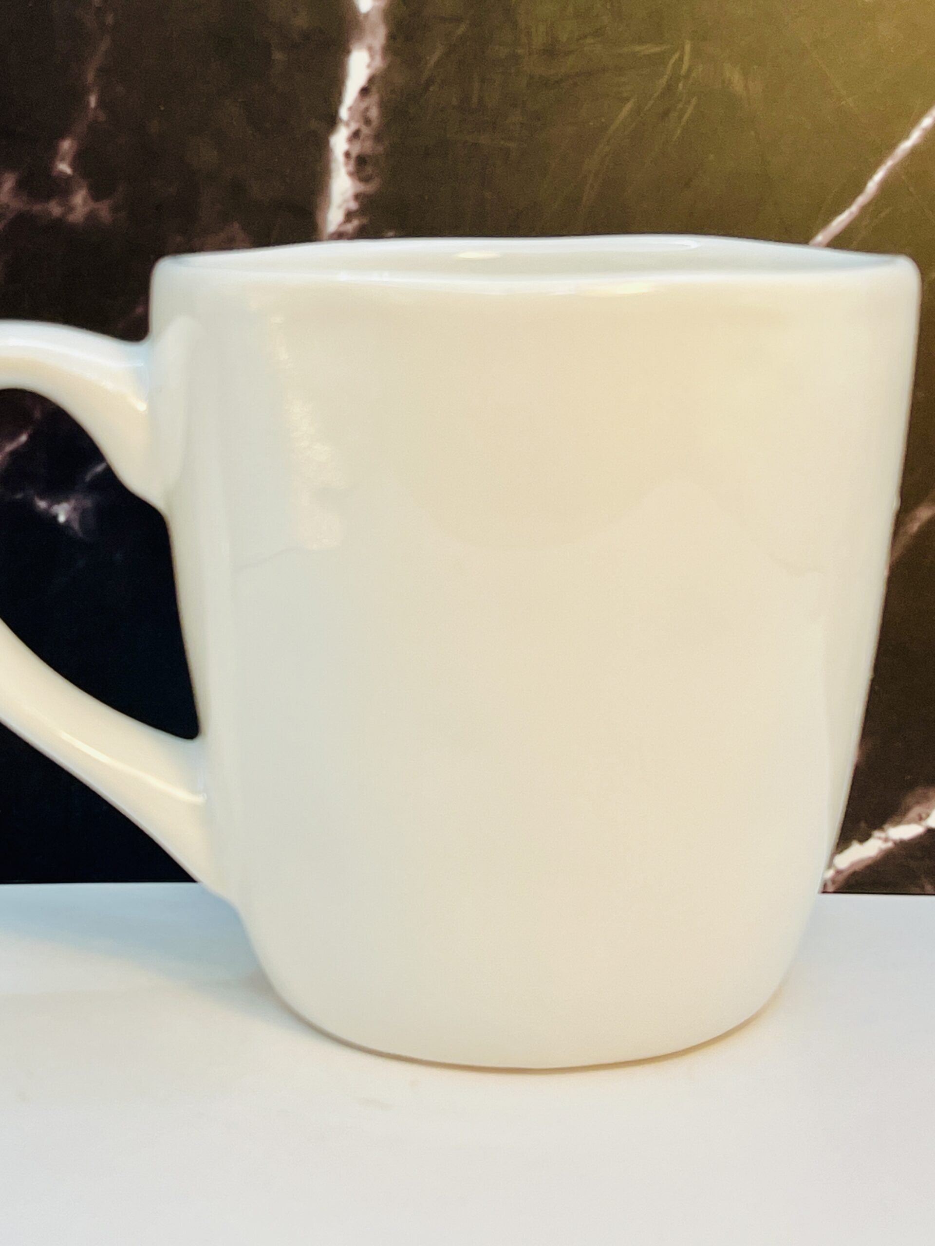 Rare Pier 1 mug with harvest leaf pattern