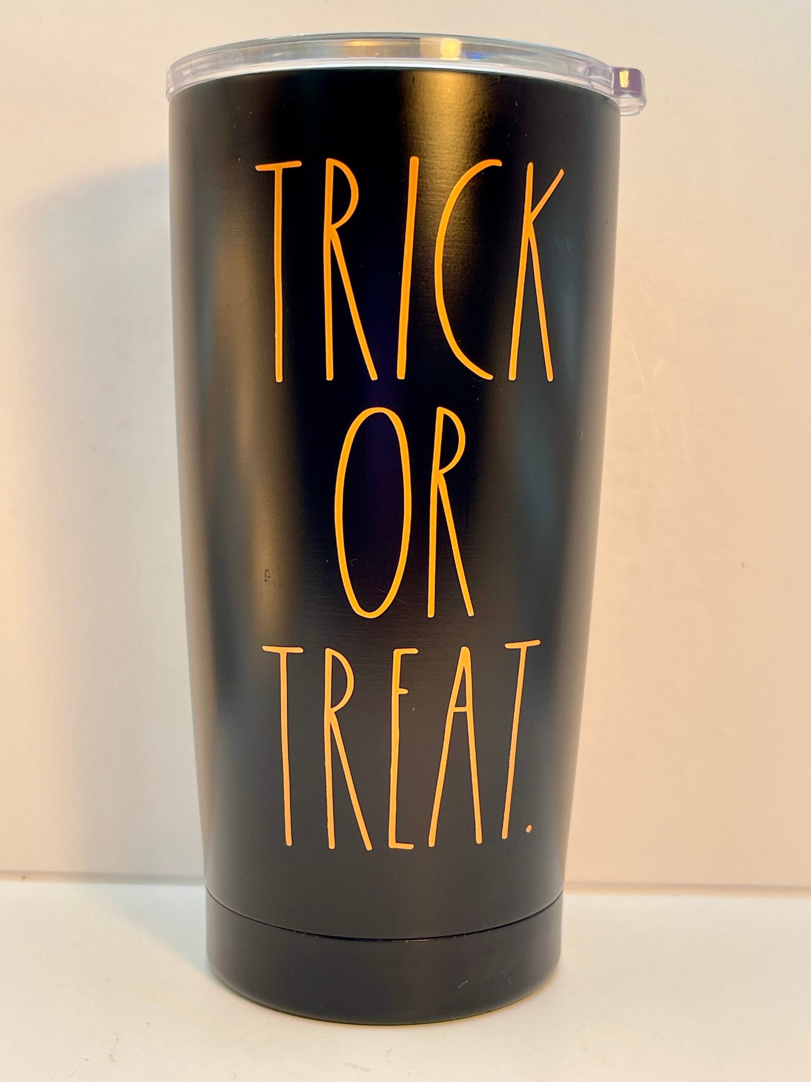 Halloween stainless steel tumbler with lid