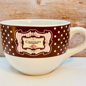 Chocolate Lovers 24oz Soup Mug Delight front view