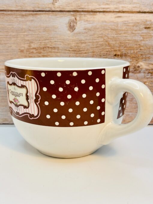 Large 24 oz mug from CupofMood Chocolate Lovers Collection