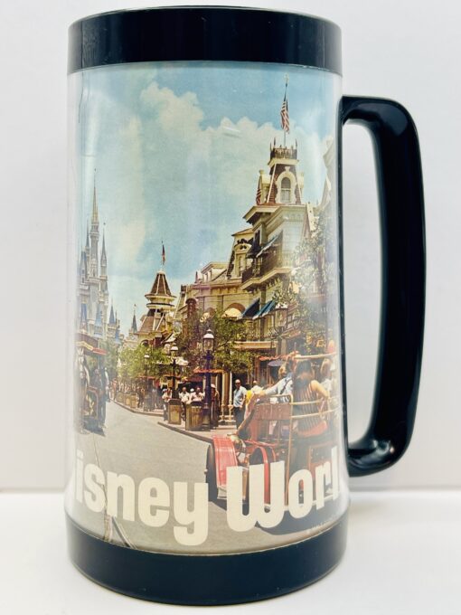 Main Street U.S.A. design on Disney Thermo Serv mug