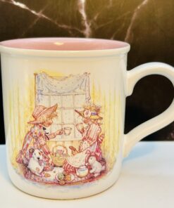Vintage Holly Hobbie Moments with Mom Mug front design