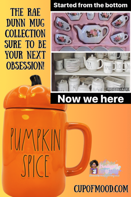 Rae Dunn meme and Pumpkin Topper Lid by Rae Dunn is the perfect #cupofmood for Rae Dunn fans who also love Pumpkin Spice anything.