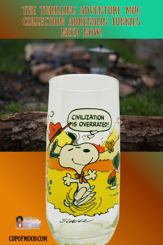 Camp Snoopy Snoopy McDonald’s Collectible Glass  released in 1983 as part of the limited-edition Camp Snoopy Series from McDonald’s.